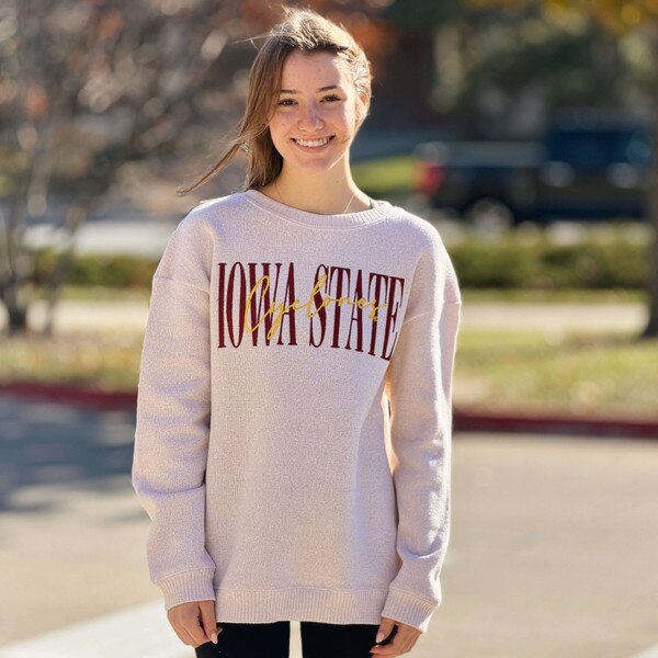 Chicka-D Women's Iowa State Butter Crewneck